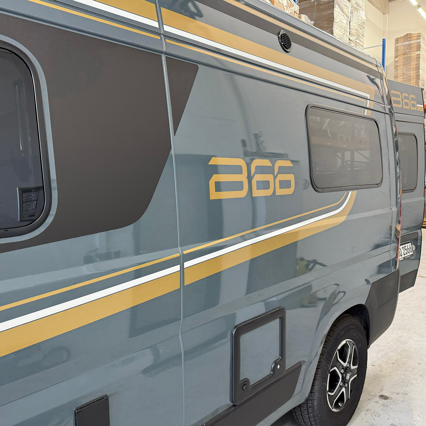 Heckauszug für Bürstner Campeo "B66" | Schwerlastauszug euroboxoptimiert