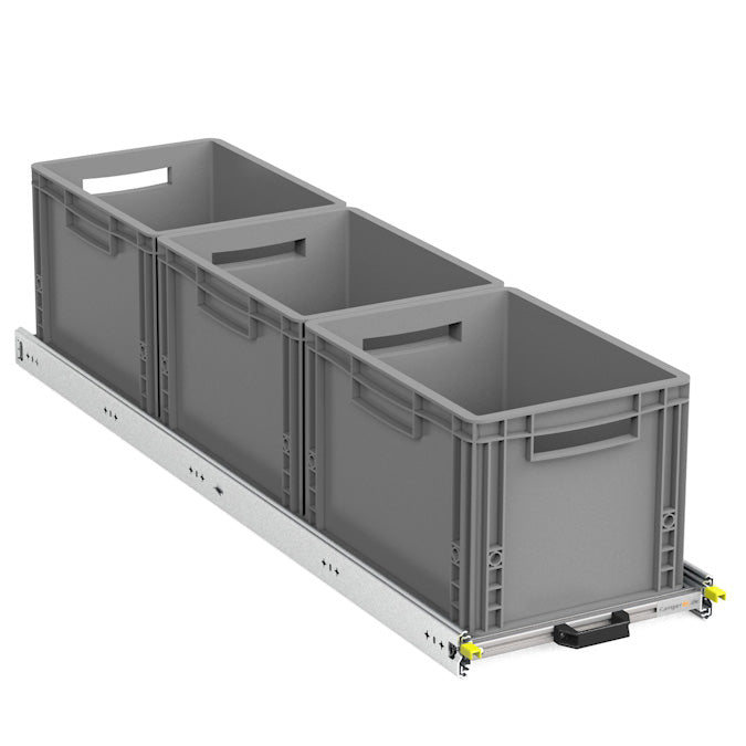 Heckauszug Selbstausbau Van Life DIY Eurobox Camper Wohnmobil Regal 120x30