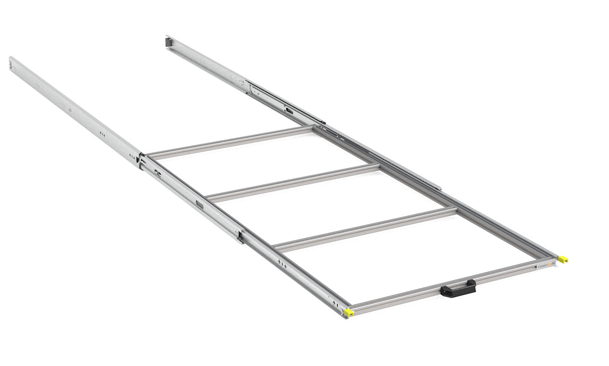 Heckauszug Selbstausbau Van Life DIY Eurobox Camper Wohnmobil Regal 120x60