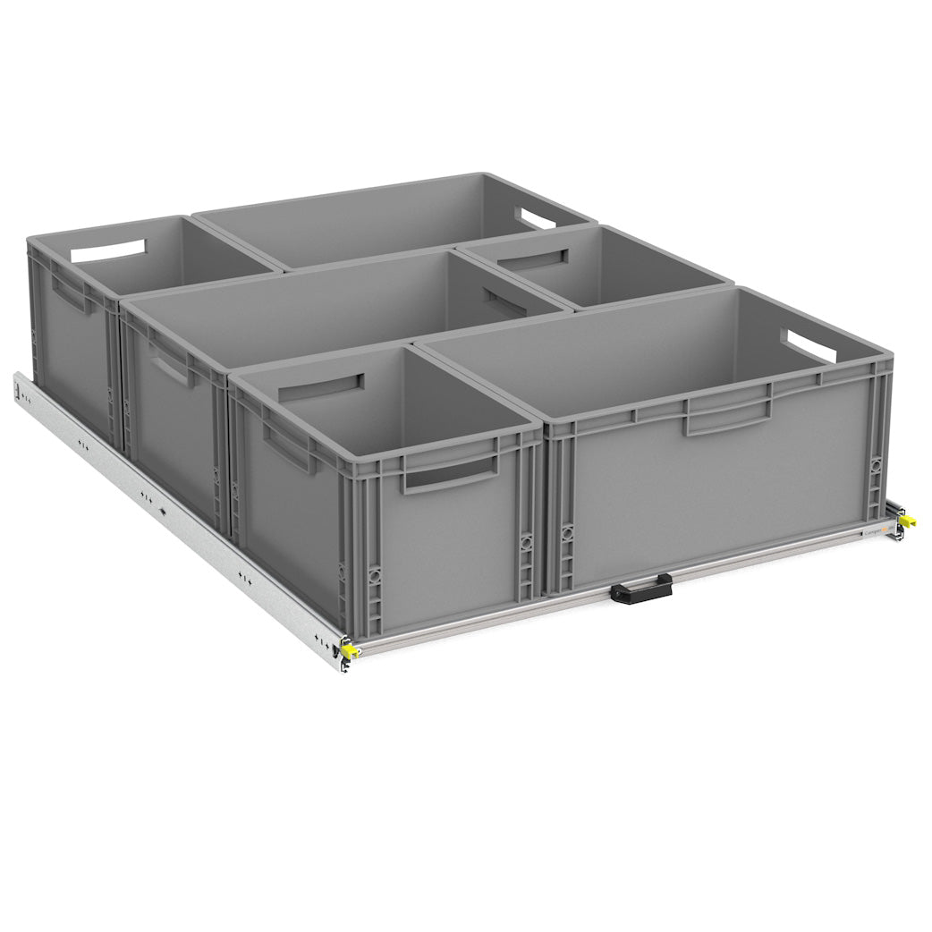 Heckauszug Set Eurobox 1200mm x 900mm - 130kg Index