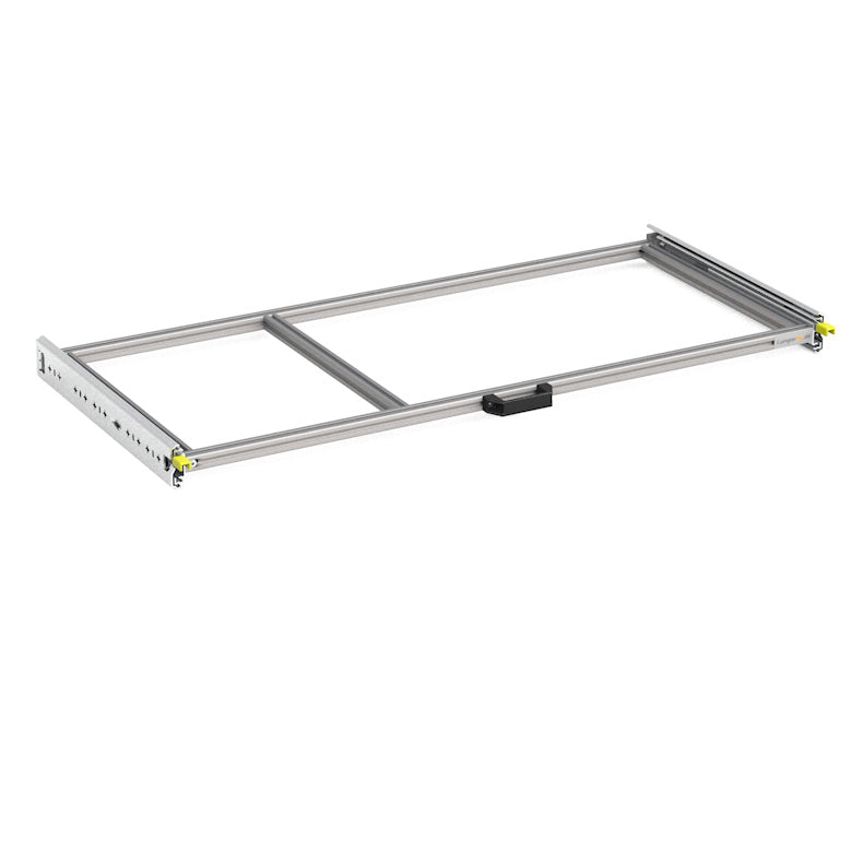 Heckauszug Selbstausbau Van Life DIY Eurobox Camper Wohnmobil Regalbau 40x90