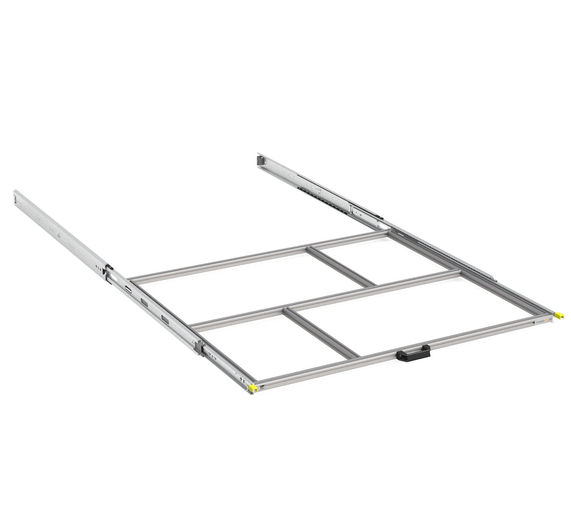 Heckauszug Selbstausbau Van Life DIY Eurobox 80x90