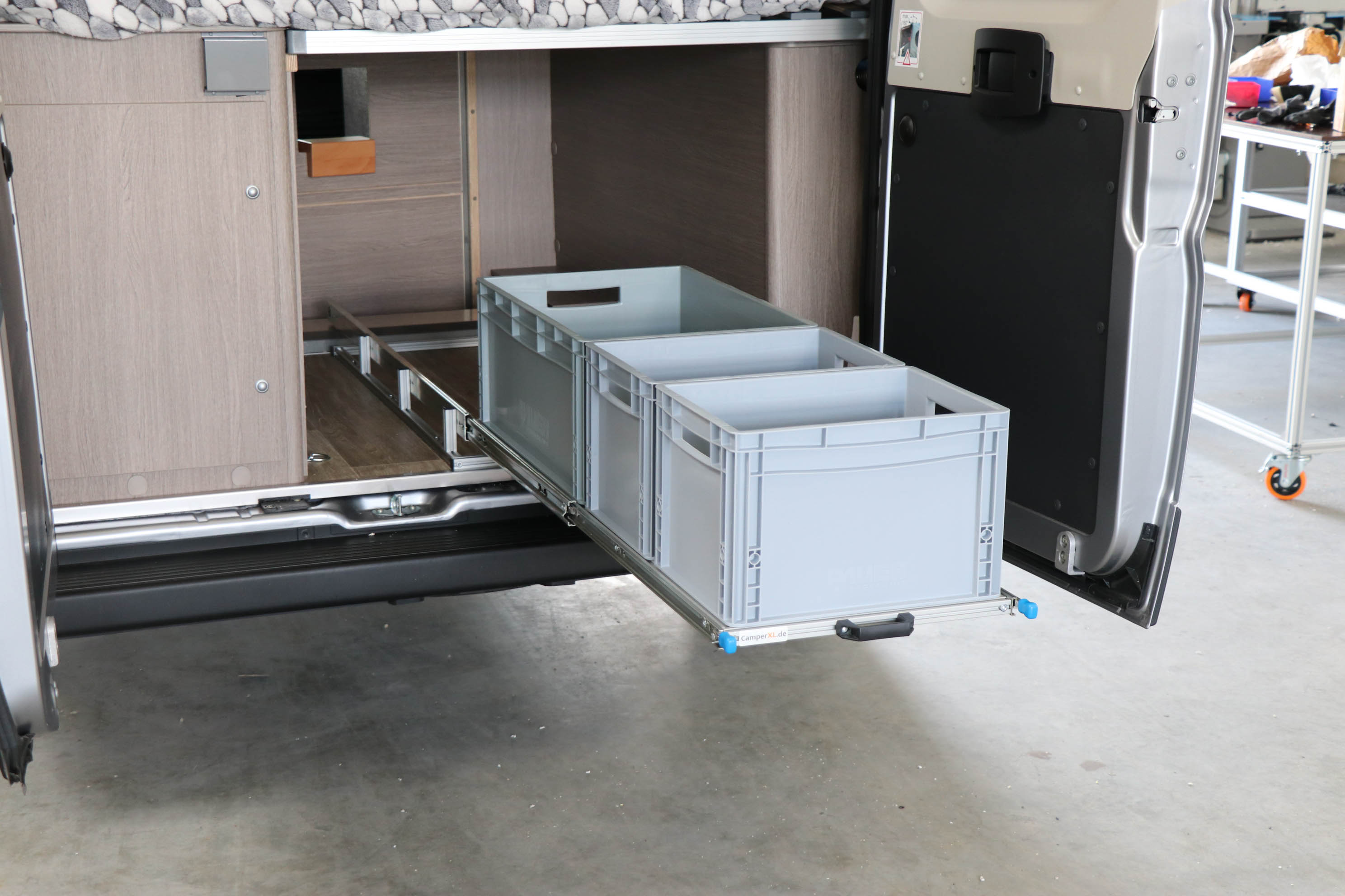 Tiroir arrière Camper fourgon standard 800mm x 600mm