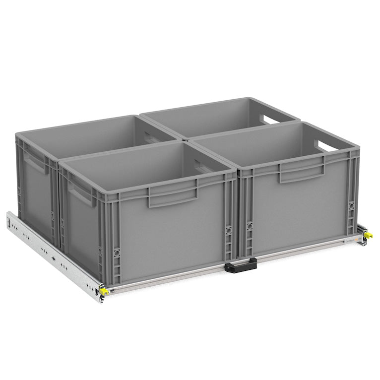 Heckauszug Selbstausbau Van Life DIY Eurobox Camper Wohnmobil Regal 60x80