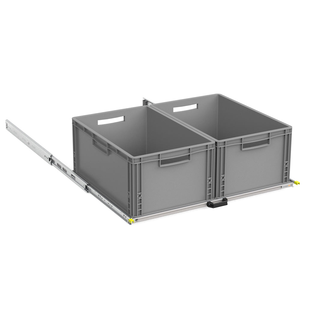 Heckauszug Selbstausbau Van Life DIY Eurobox Camper Wohnmobil Regal 60x80