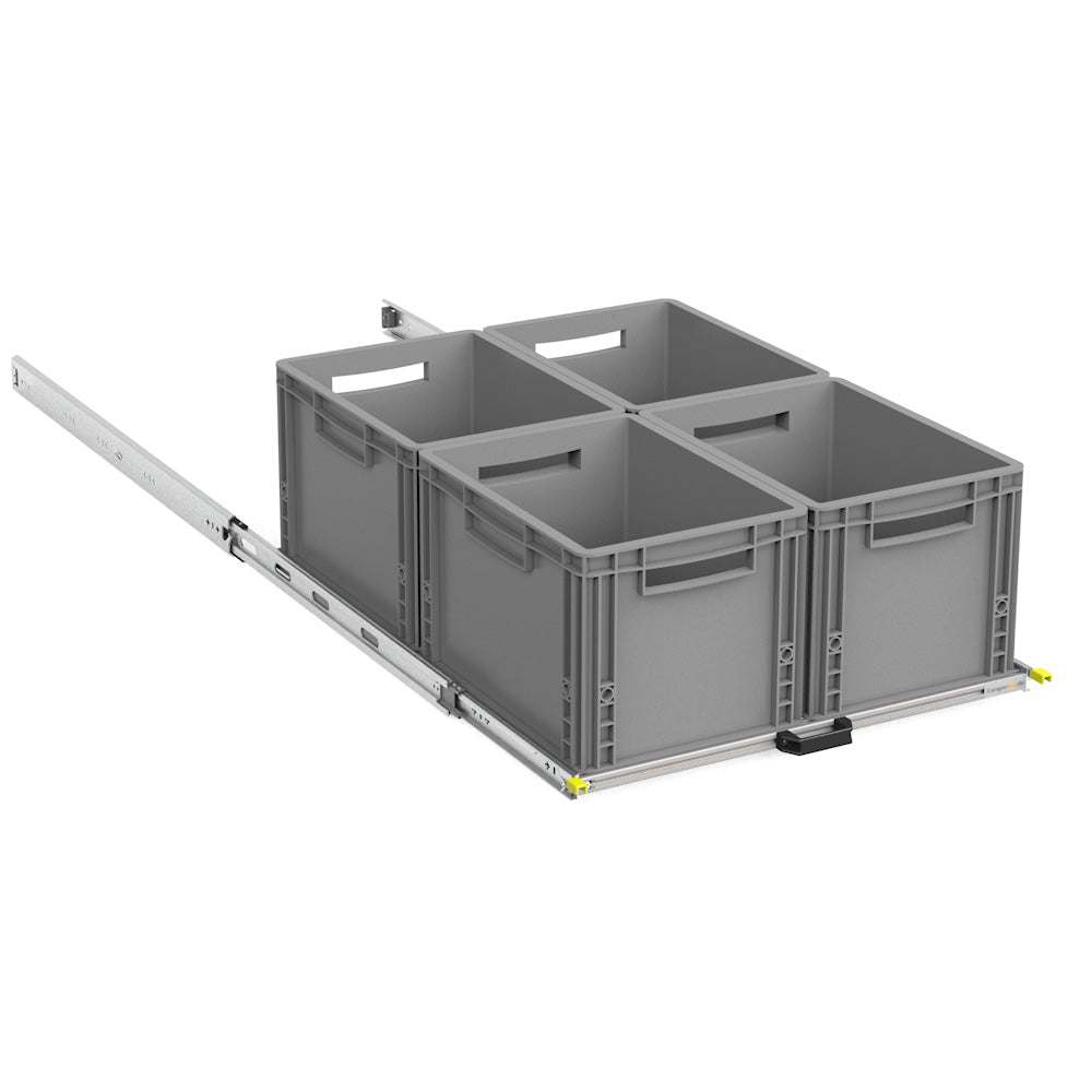 Heckauszug Selbstausbau Van Life DIY Eurobox Camper Wohnmobil Regal 80x60