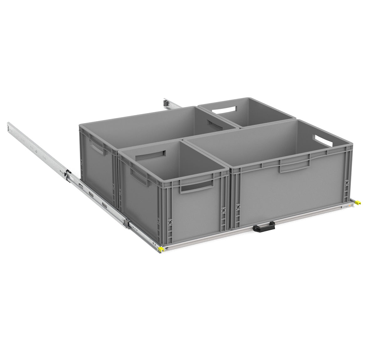 Heckauszug Selbstausbau Van Life DIY Eurobox 80x90