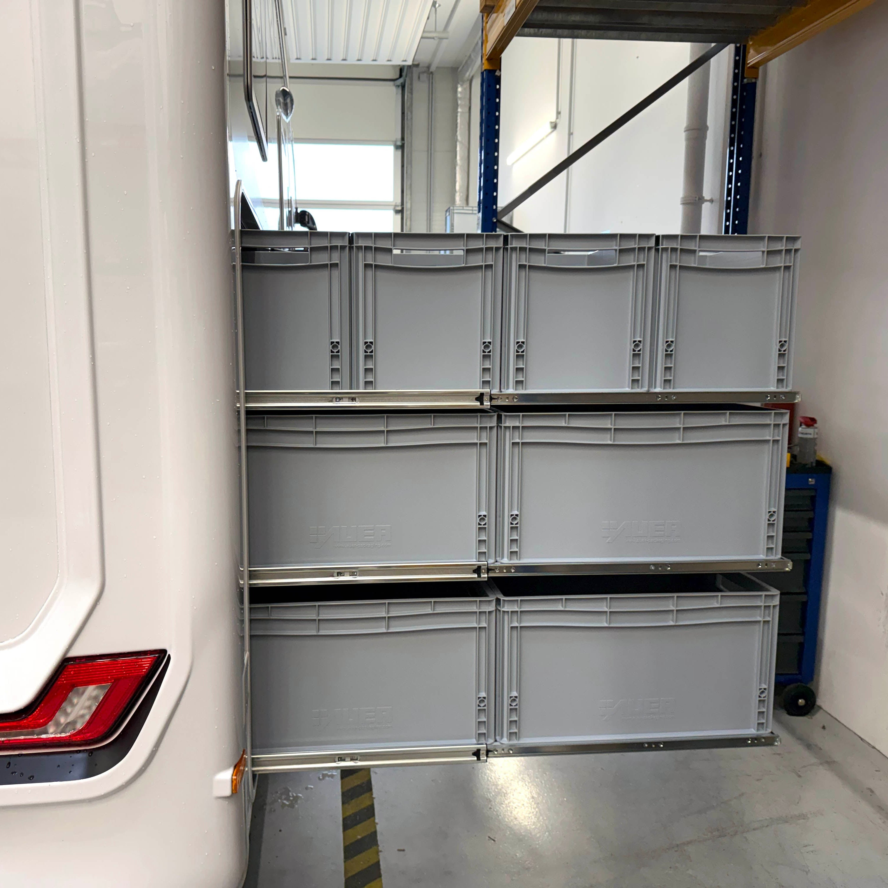 Wohnmobilregal Auszug Laika  Eurobox